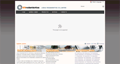 Desktop Screenshot of esrodamientos.com